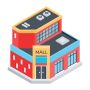 urban-structures-isometric-icon-vector